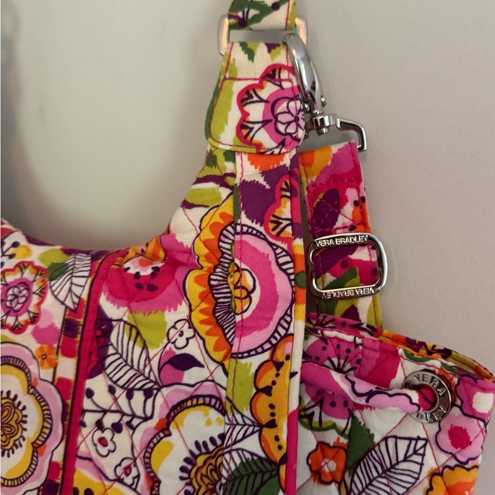 NWT Vera Bradley backpack convertible tote in Clementine pattern - Picture 7 of 15